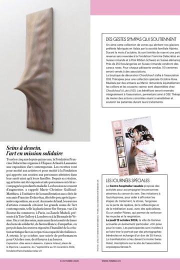 Femina 6 octobre 2024