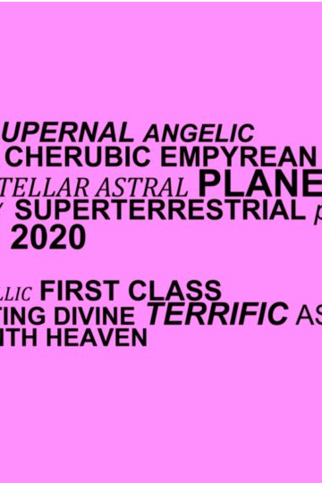 Katherine Müller, Extraterrestrial, 2020